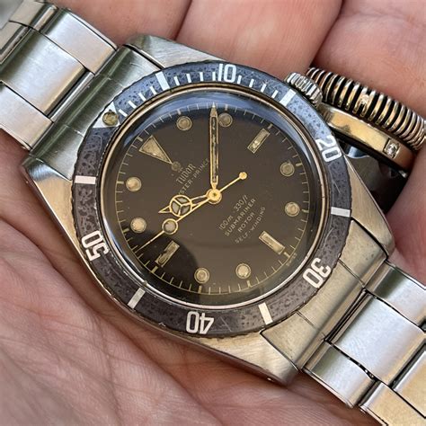 1958 tudor submariner|1950s tudor watch.